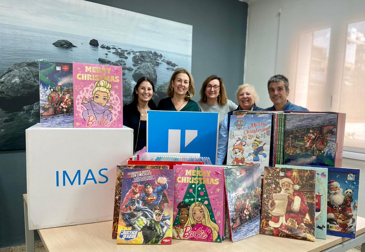 imasmallorca's tweet photo. 🍫 Gràcies, @4KidsFoundation!
🎄 Un any més, endolciu les festes dels infants i adolescents en #acolliment residencial de l’IMAS.
🤝 La vostra generositat transmet reconeixement, proximitat i esperança. https://t.co/E4C4Bm1Qvh