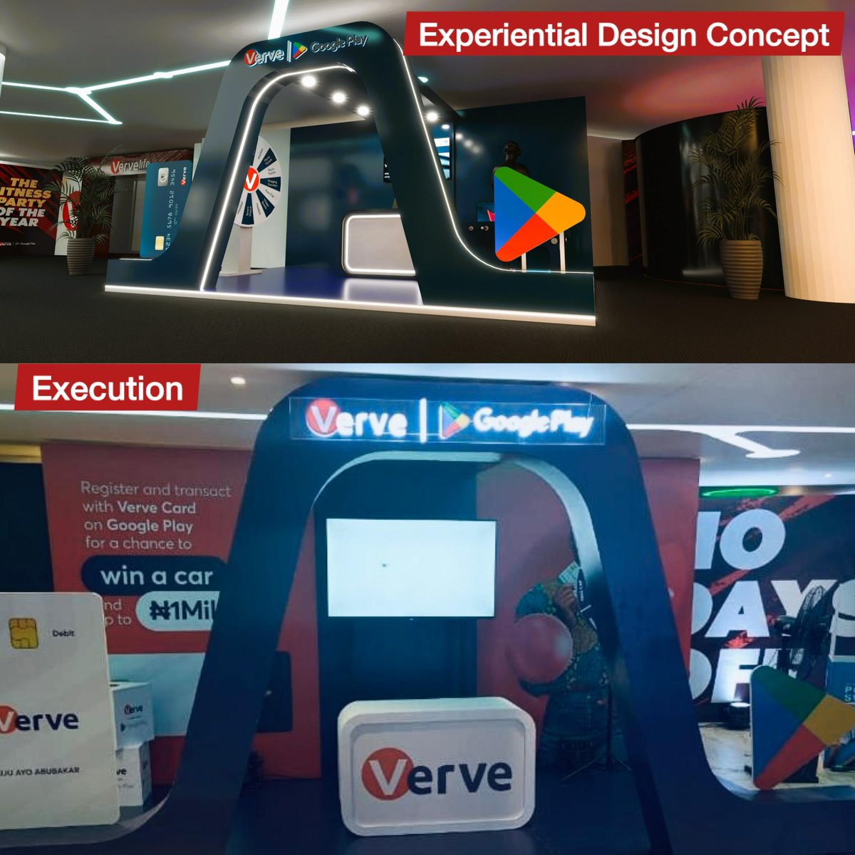 ExpAgency_Group's tweet image. Bringing brands to life isn’t just what we do at Exp Agency—it’s who we are. Through experiential design, we create immersive, multi-sensory journeys that turn engagement into emotion, like Exp Agency Nigeria’s VerveLife 8.0 ELEV8 takes fitness beyond limits
#ExperientialDesign