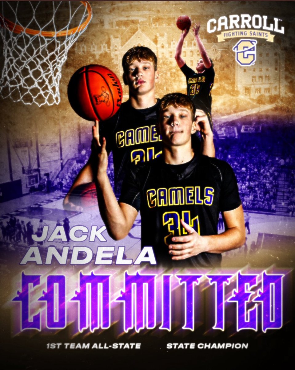 CCSAINTSMBB's tweet photo. Big day for the Fighting Saints!!!

Welcome the first signee of the class of 2026, Jack Andela. Jack is a 6’7” forward from Gillette, WY. He is 307-tough, highly skilled, and an elite competitor. “Baby Jokic” is the perfect fit for our program! https://t.co/wdarbFSjBU