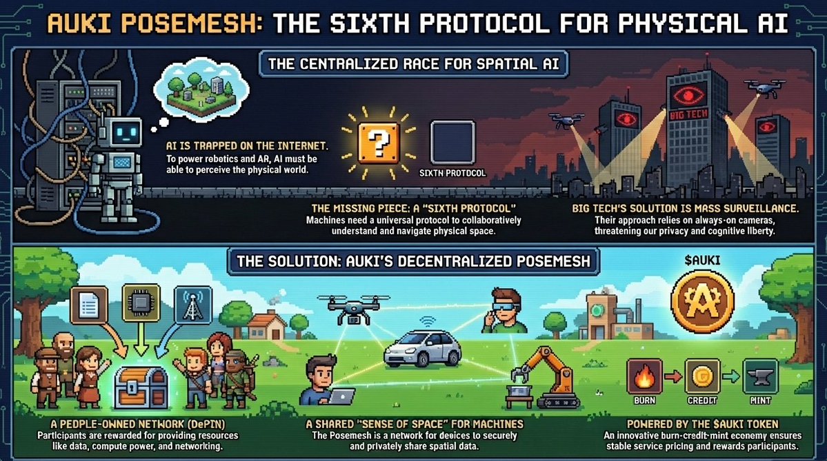 Master0x_ai's tweet image. 💬INFOGRAPHIC ABOUT AUKI

What Happens Next Is Up to Us

⚖️ It feels like we&apos;re at one of those classic forks in the road. Down one path, there’s the incredible promise of AI and AR making our world more efficient, understandable, and collaborative. Down the other, there&apos;s the…