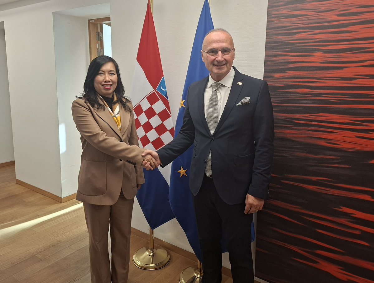 🇪🇺🌏 At today’s 4th EU–Indo-Pacific Ministerial Forum in Brussels, Minister <a href="/grlicradman/">Gordan Grlić Radman</a> underscored the importance of strengthening partnerships with Indo-Pacific countries in response to growing geopolitical and geoeconomic challenges.

Despite the geographical distance, the