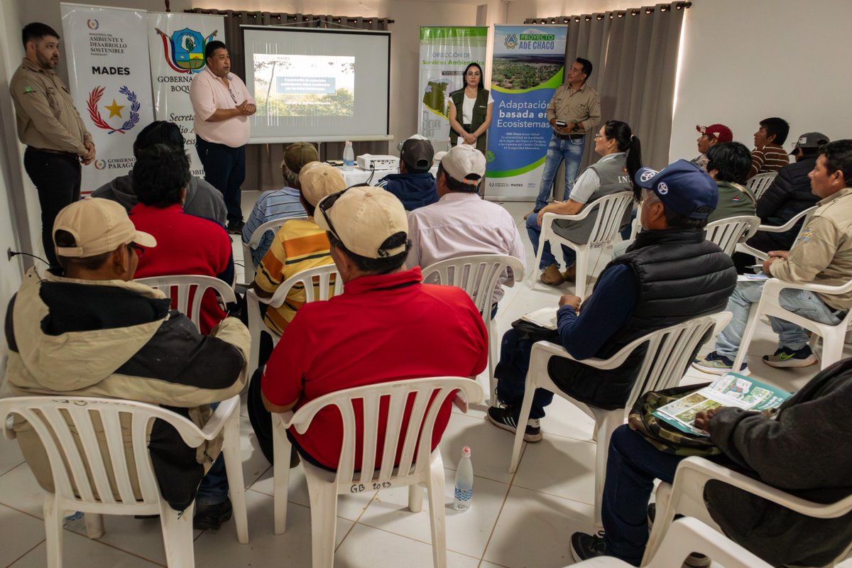 mambiente_py's tweet image. MADES desarrolla taller sobre Servicios Ambientales con líderes indígenas del Chaco Central goo.su/eJxNm @adaptationfund @unep_espanol @IPParaguay @adn_paraguayo @RdnPY