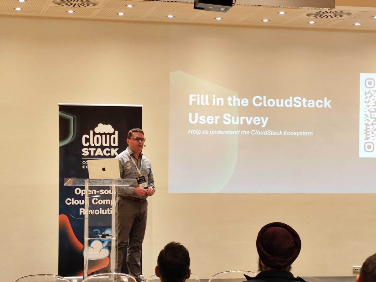 CloudStack's tweet image. Simon Weller from UDT explains how cloud providers can break out of the commodity trap by using #CloudStack’s flexibility to differentiate beyond price. He shows how innovation in service delivery and support helps providers help shift from a simple vendor to strategic partner.