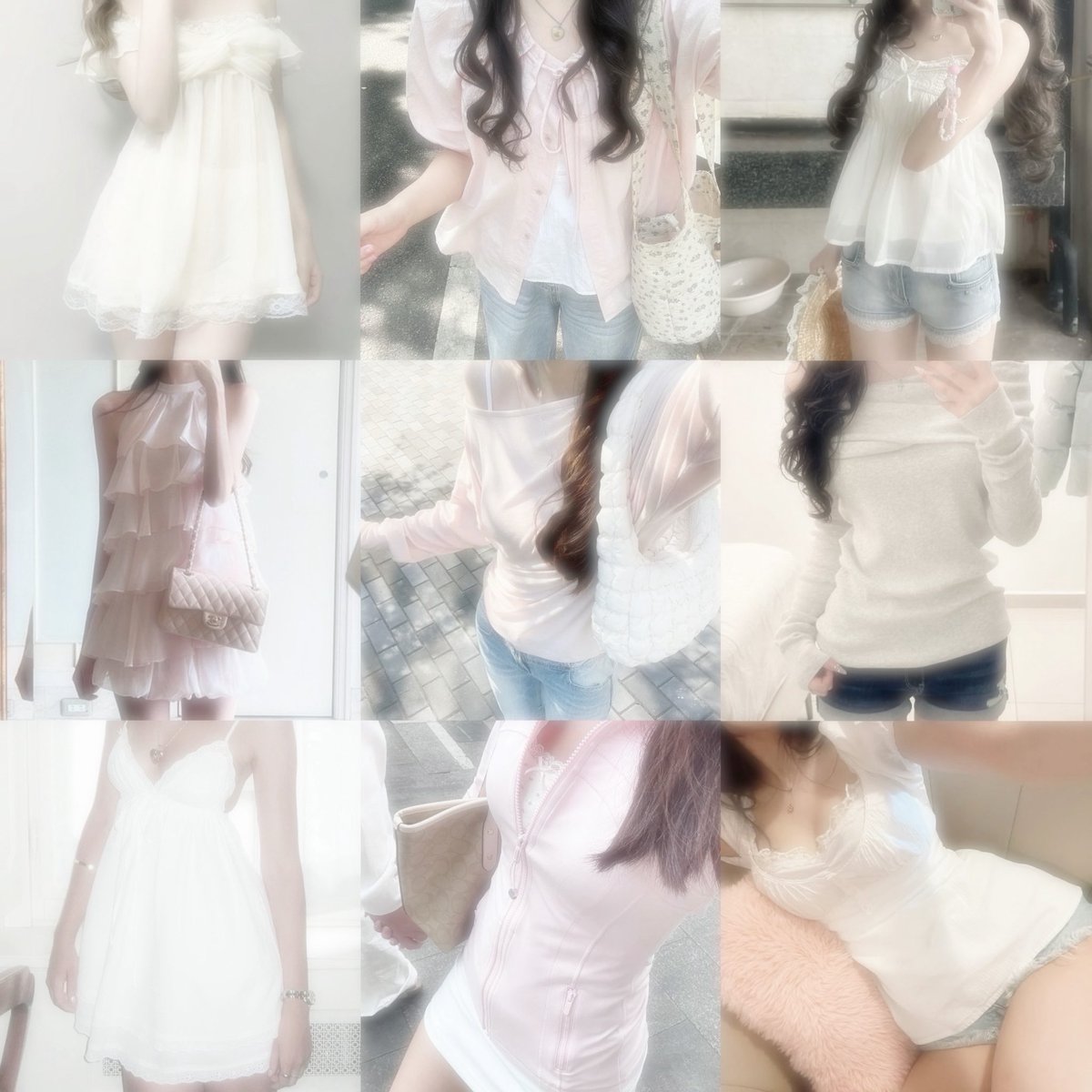 🐰ྀི my mc and the outfits she would wear .ᐟ .ᐟ ₊ ˚ ෆ ⸝⸝⸝ ◞✧

ᯓ  ˖ * 🖇️ can i see your mc’s closet ? ?