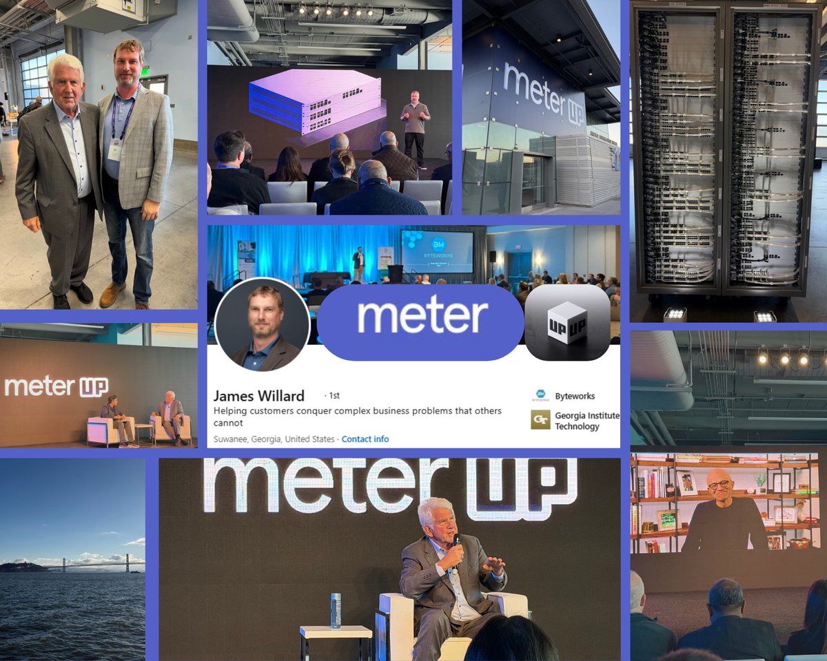 Byteworks's tweet image. 📍 Excited to be at MeterUp 2025 in San Francisco!

Great energy today connecting with IT and networking leaders and exploring what’s next for enterprise infrastructure.

#MeterUp2025 #Networking #TechConference #Infrastructure