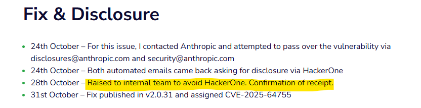 h4x0r_dz's tweet photo. Every researcher should avoid Hackerone 
Also, big companies should stop using Hackerone to receive security vulnerability reports.

Hackerone is an untrusted platform that trains its AI model "Hai" via researcher reports.

There is no privacy on Hackerone https://t.co/VGcsqdMK7l