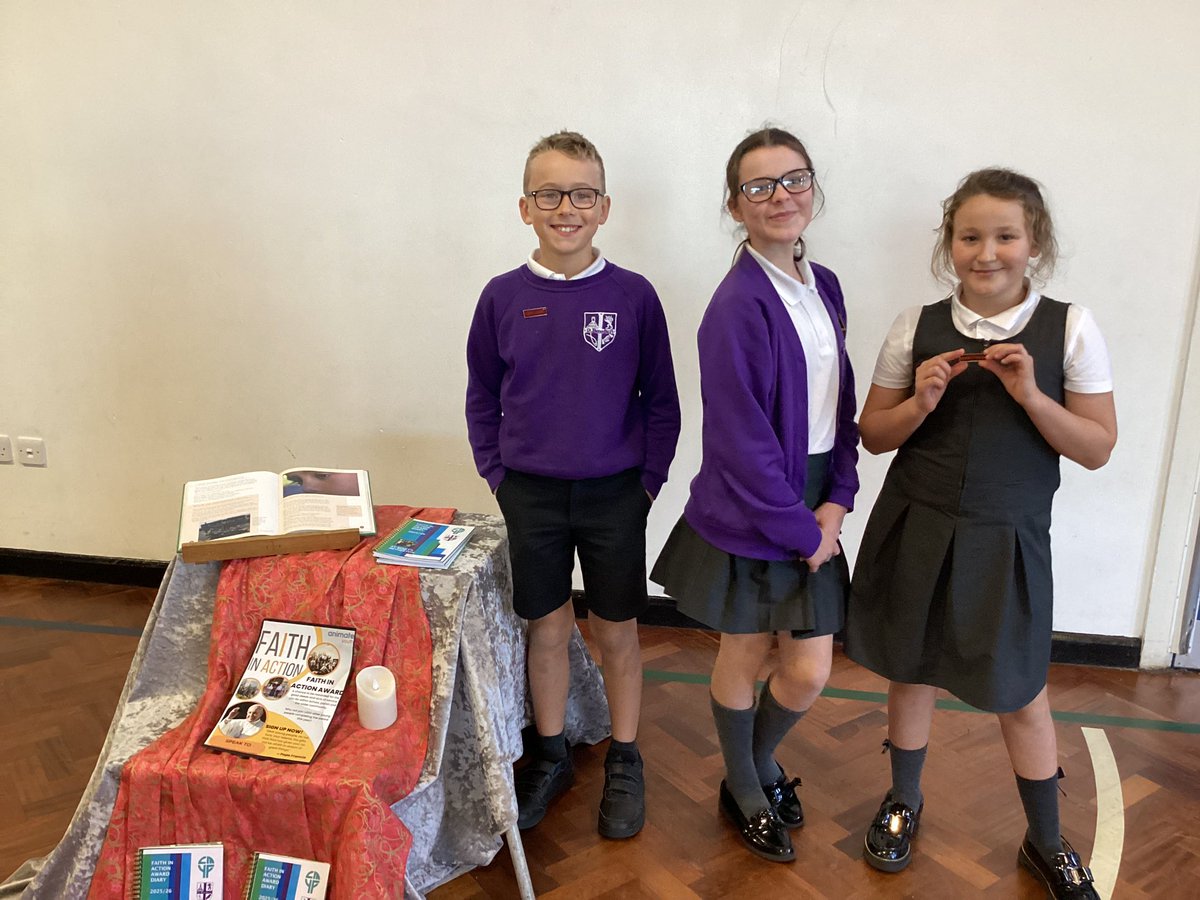 Thank you to our newly appointed faith leaders for all that you do for our school.