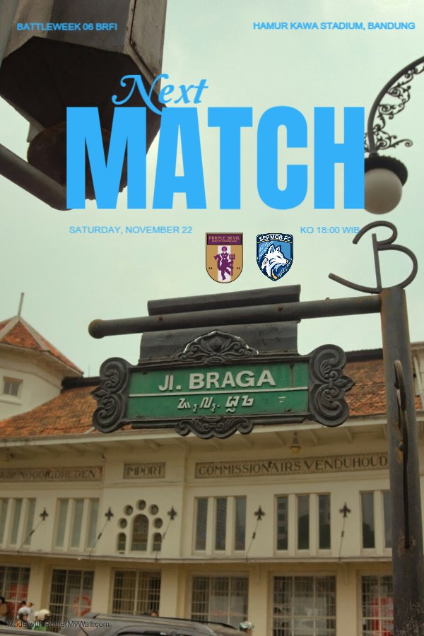 SepmobFc's tweet image. Mari meromantisasi kota Bandung dengan bawa pulang 3 poin, mobs!

#UpTheMobs
#BRFI 
#FPL