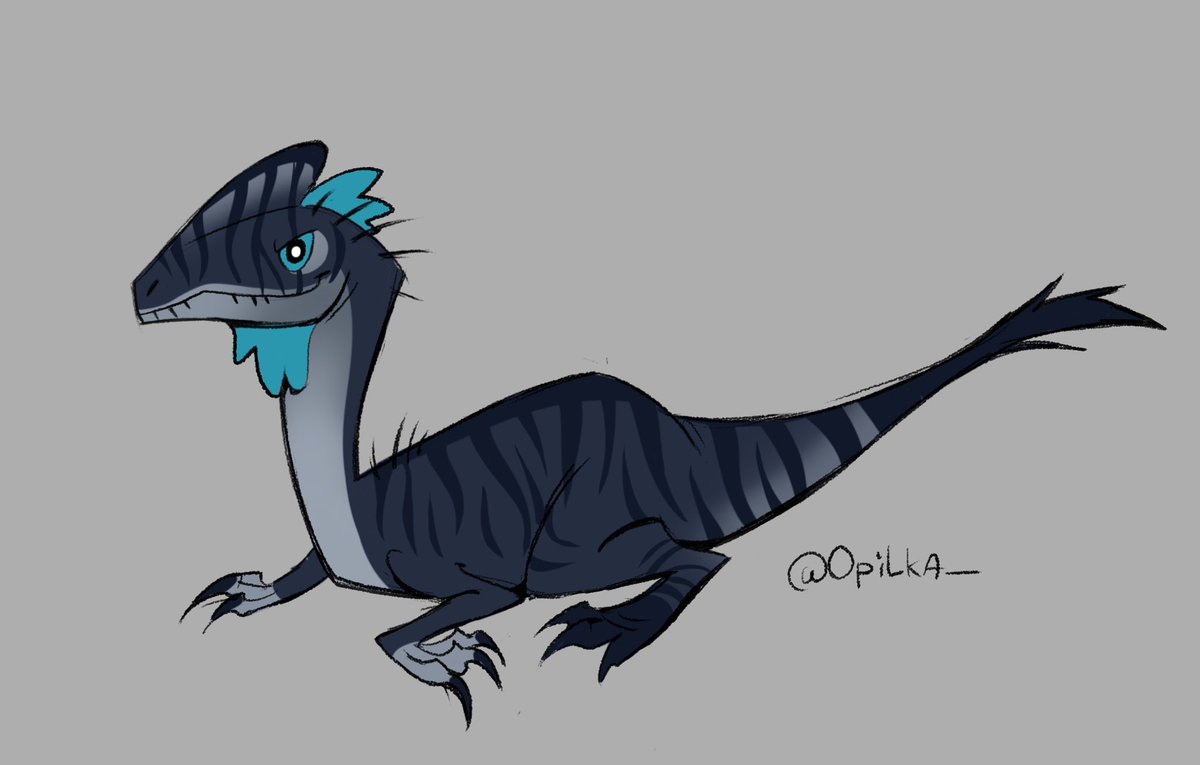 Opilka_'s tweet image. #dinovember2025 DAY 21: Guanlong