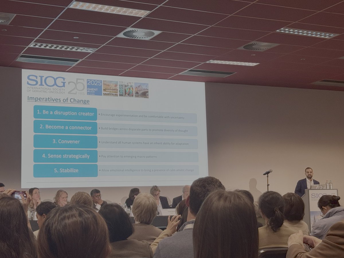 minasedrakmd's tweet image. Thrilled to see my friend and mentee @ramsedhom @PennCancer on the #SIOG plenary stage showcasing how informatics-enabled #GeriOnc models drive data → action → better care for older adults with cancer. So proud of you! @tmprowell