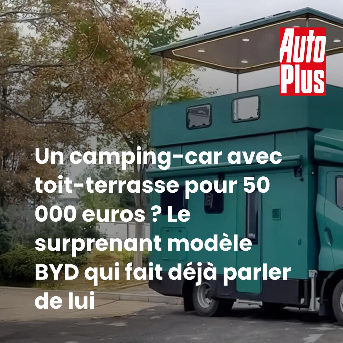 Un van avec terrasse à 50 000 € ? 🤔 👉 l.autoplus.fr/8A0