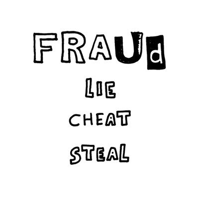 tokenwisp's tweet image. We&apos;re not here to be legitimate.

We&apos;re here to get rich and win.

Commit $fraud to increase token price.

Lie, cheat, steal.

ErqAW2SpxKVkDwJYeGNVXLbB971vvvx5yBq3GGHKpump