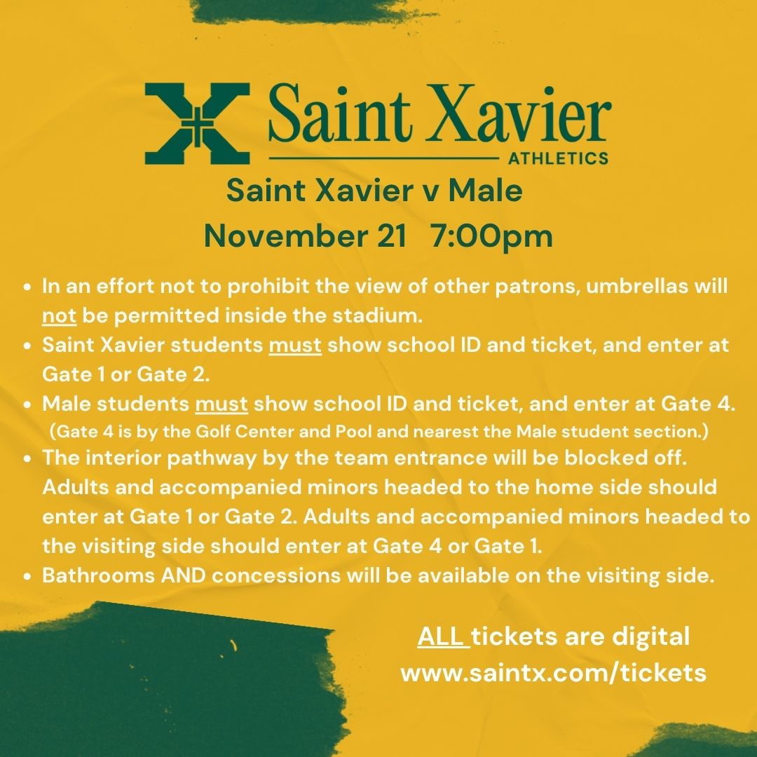 Playoff football tonight!  Kickoff for <a href="/StXTigersFB/">Tiger Football</a> v <a href="/MaleBulldogs/">MALE HS Athletics</a> is set for 7:00pm.  
Know before you go ⬇️