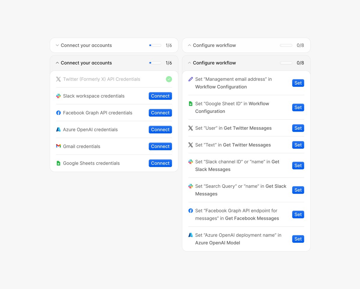 timothymaarv's tweet image. Complete flow for generating workflows with AI ✨