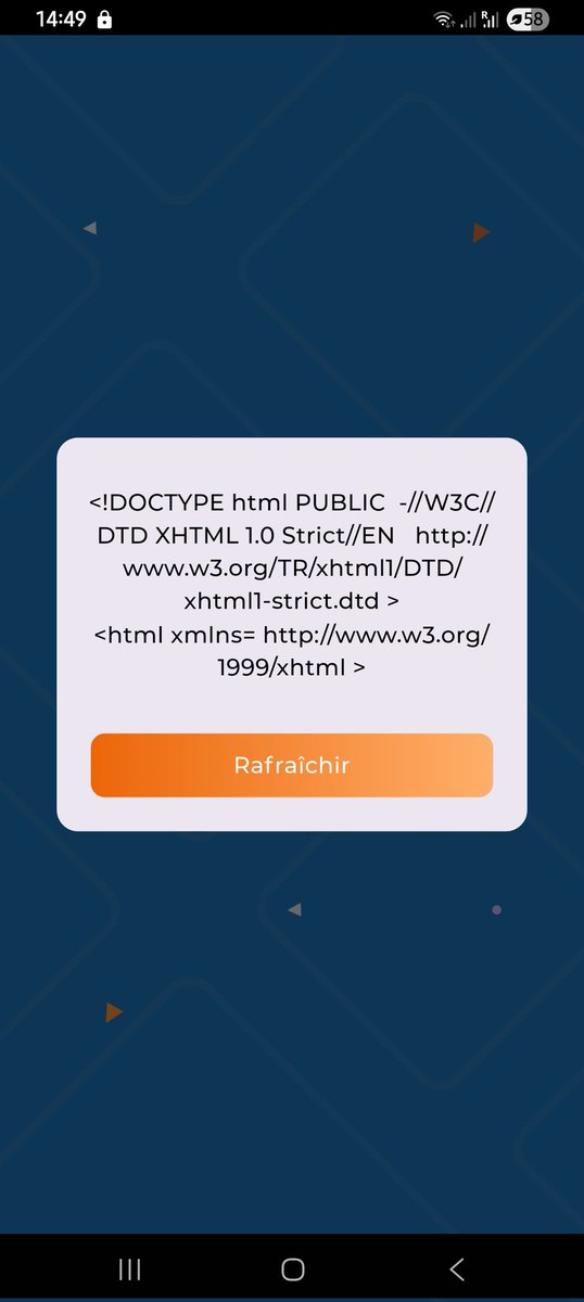 aguiboukamate's tweet photo. @MoovAfrica_ml C'est vrai, je le confirme. Je suis parvenue à le télécharger, mais impossible d'utiliser. Voici ce qu'il dit en image 👇👇👇 https://t.co/xJ0MoOkHLX