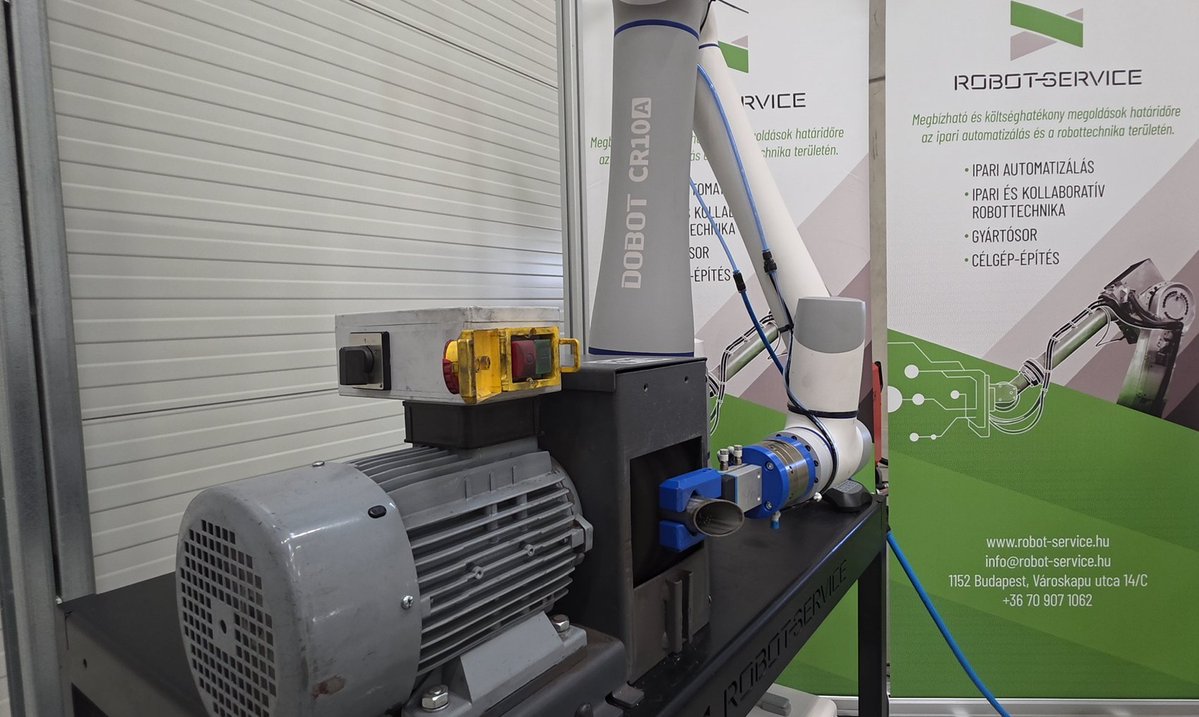 KftRobot's tweet image. Testing is underway in our new deburring project.  . A task that was previously performed by operators—dangerous and tiring work—will now be carried out by a robotic system with high precision and reliability.

#RobotService #VisualComponents #productionline #automation #robotics