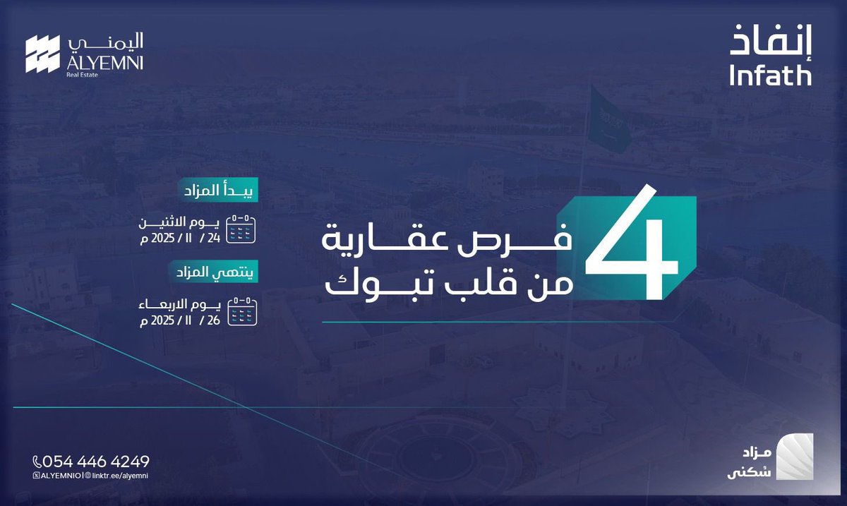اليمني العقارية | ALYEMNI REC tweet media