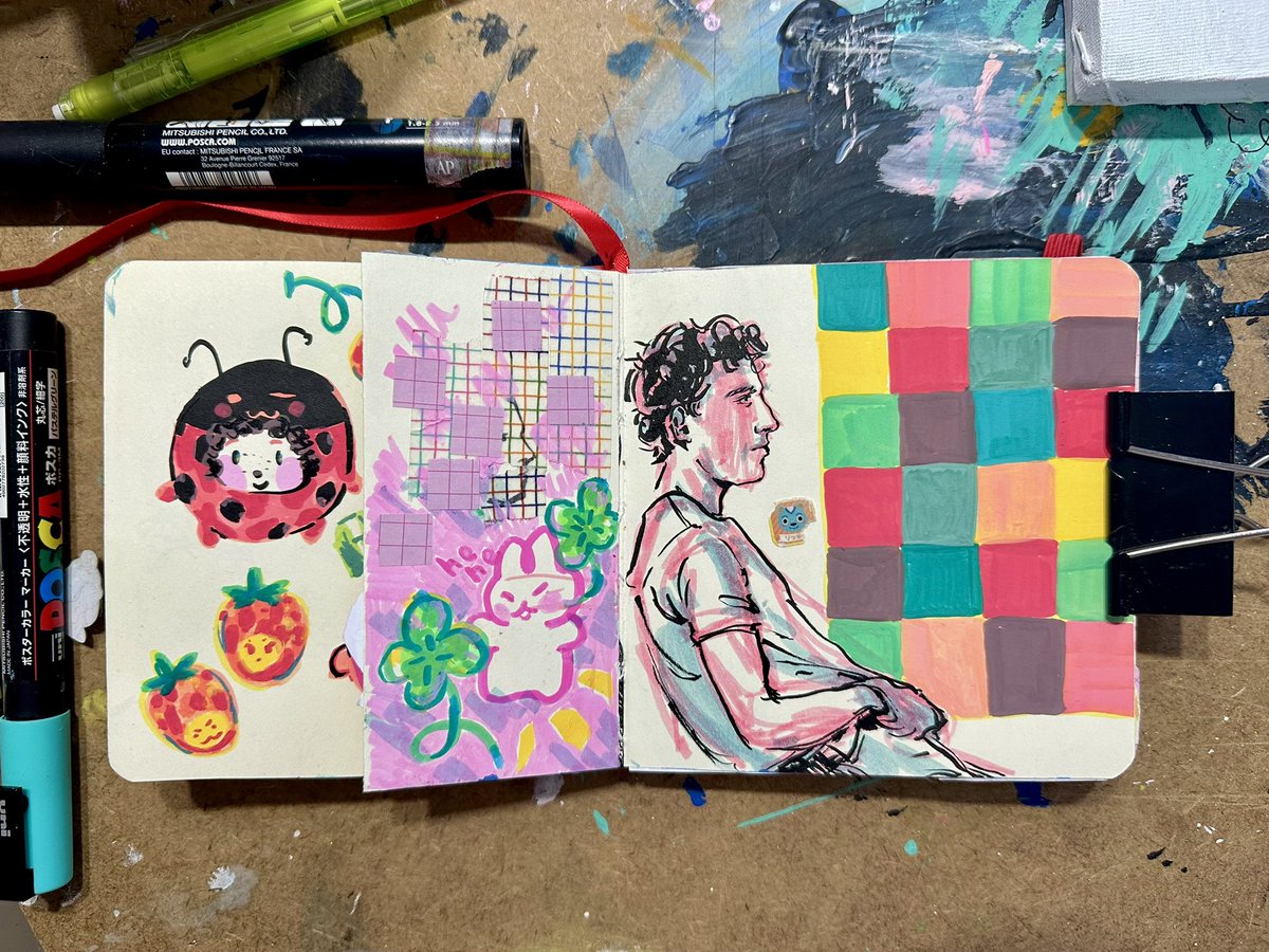 recent sketchbook pages