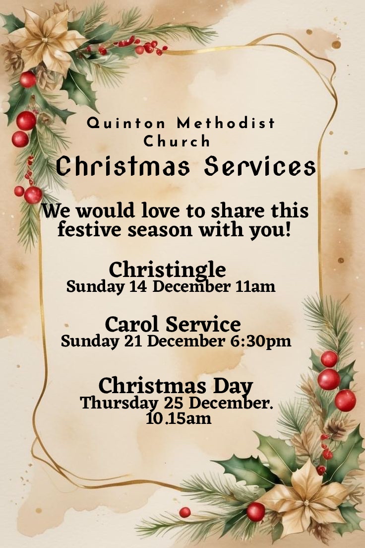 QMChurch's tweet image. Next Sunday 30th November is Advent Sunday, so Christmas is not far away now.  These are the Services @QMChurch that everyone is welcome to.  Please join us if you can.