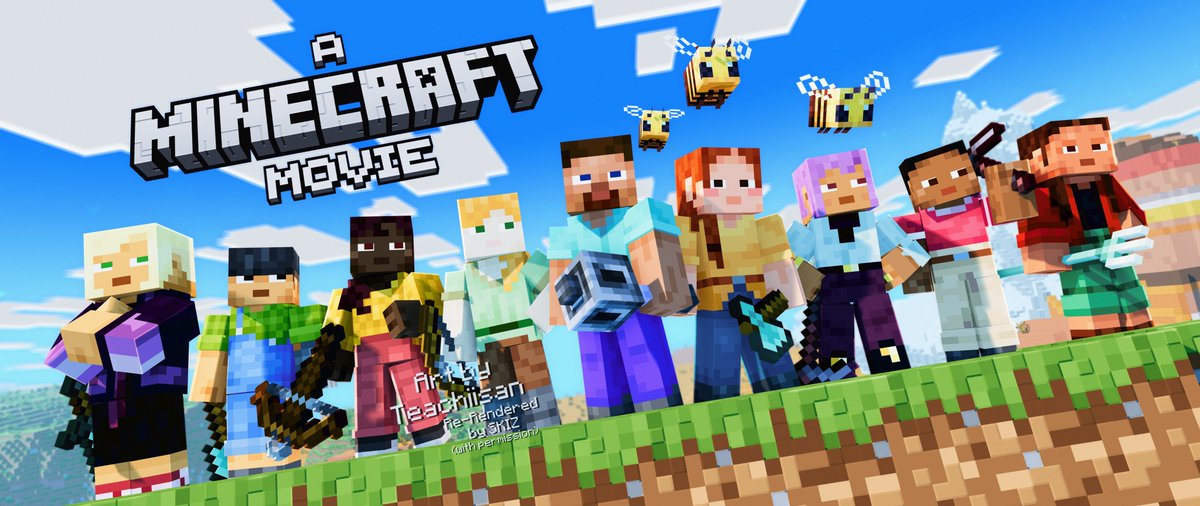 Kadoosh! <a href="/Teachiisan/">Tea ☀️Vgen comm open!</a> 

#Minecraft #MineimatorCB #AMinecraftMovie