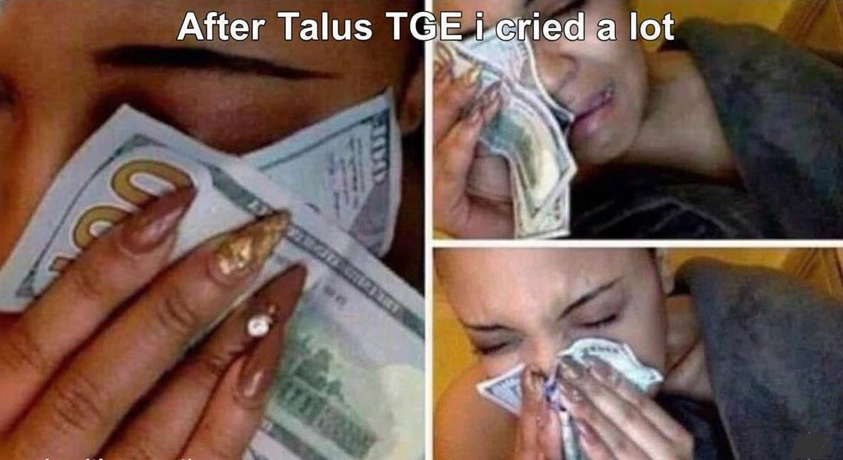 YingZing8's tweet photo. I cried a lot !!!
Cause i love Talus labs !
@Talus_Labs
@talus_intern
@talusvietnam
#NobodyLike$US https://t.co/GISABqZqom
