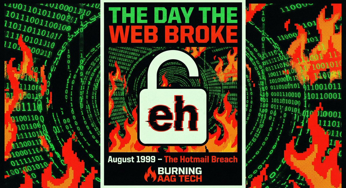 ChalaAhmed1729's tweet image. Security is a lie. 🚨
​In 1999, typing “eh” unlocked millions of Hotmail accounts.
​No complex hack. Just a typo that exposed the world.
​Your privacy is only as strong as one line of bad code.
​Do you really trust the cloud? 
#CyberSecurity #TechHistory
Follow us @ChalaAhmed1729