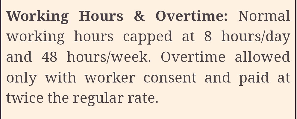 mainbhiengineer's tweet image. As per new labour reforms maximum 48 hours per week is allowed and overtime should be paid at double rate.

Let&apos;s see how many CEO has enough money to make their employees work 70 hours a week.