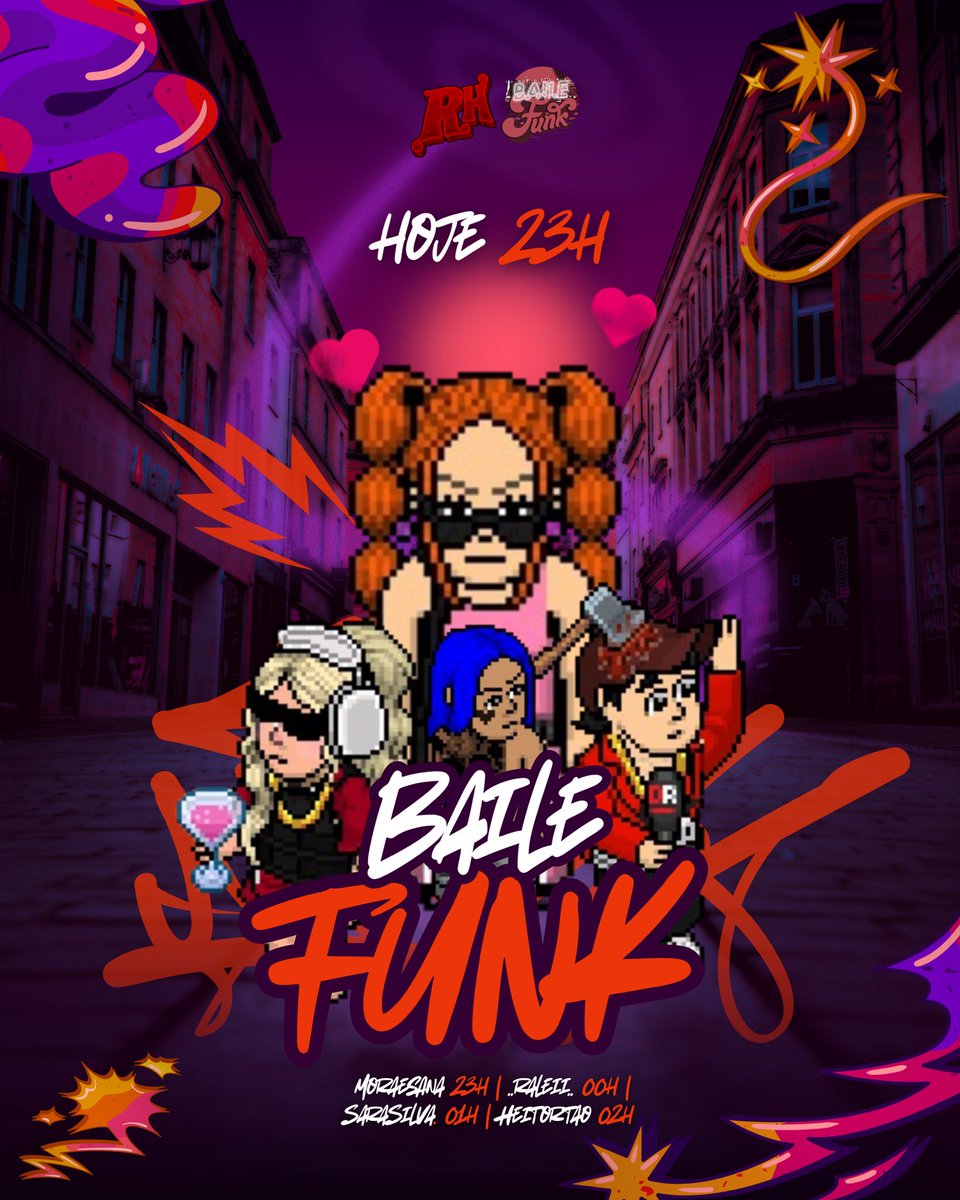 bailefunkofc's tweet image. Hoje tem BAILÃO a partir das 23h 🔥

Vibe lá em cima, som no último volume e aquele clima que só a gente sabe fazer!

Bora aparecer, rir, dançar e viver a noite como se fosse única? 💃🕺

Se prepara que hoje o chão vai tremer! 🚀🎶