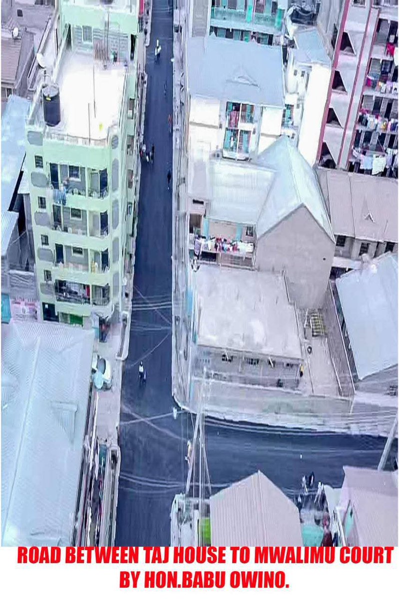 Kenntezz's tweet image. @HEBabuOwino has completely transformed Embakasi East. The roads are now clean, smooth, and flowing like internet cables. Under his leadership, mud has become history  residents can hardly remember the last time they saw it.