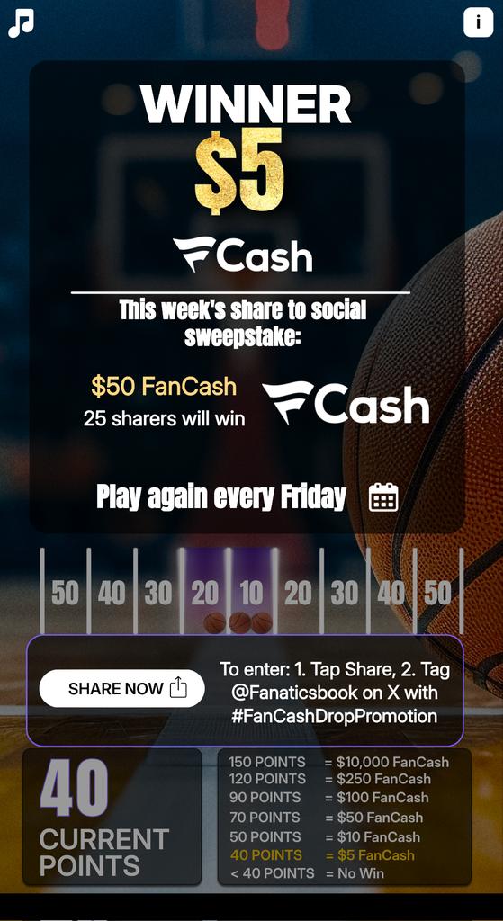 BenGunn85's tweet photo. Play the #FanCashDropPromotion today
https://t.co/XB2K5DVgBr https://t.co/mYJ0cSB9ed