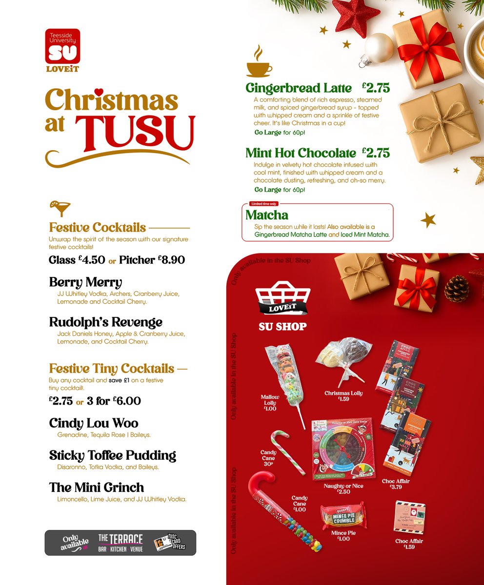 Teesside University Students’ Union (TUSU) tweet media