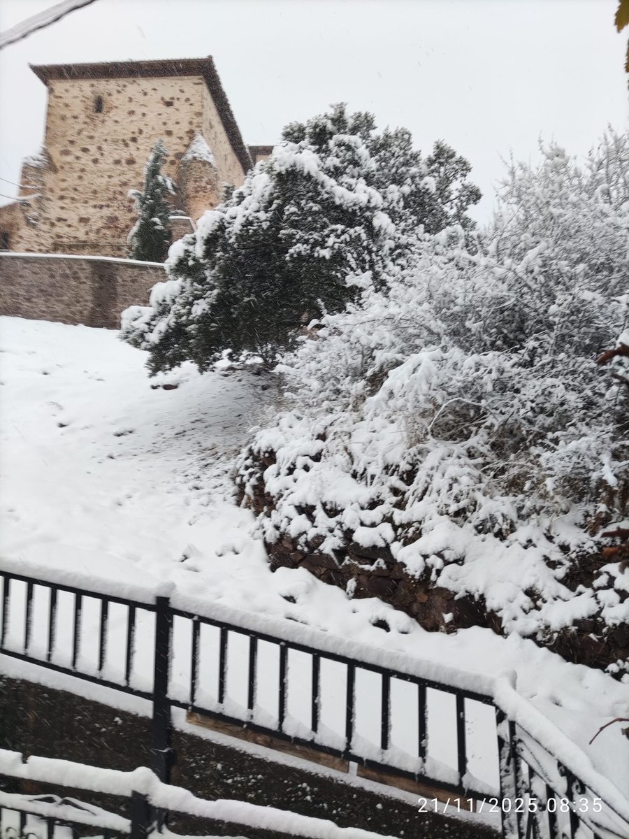 lariojaMeteo's tweet photo. Preciosa estampa ❄️❄️desde #Pinillos #LaRioja este 21 de noviembre.

Gracias Marta Fernández 📸👌 https://t.co/K2urwWx4Uf