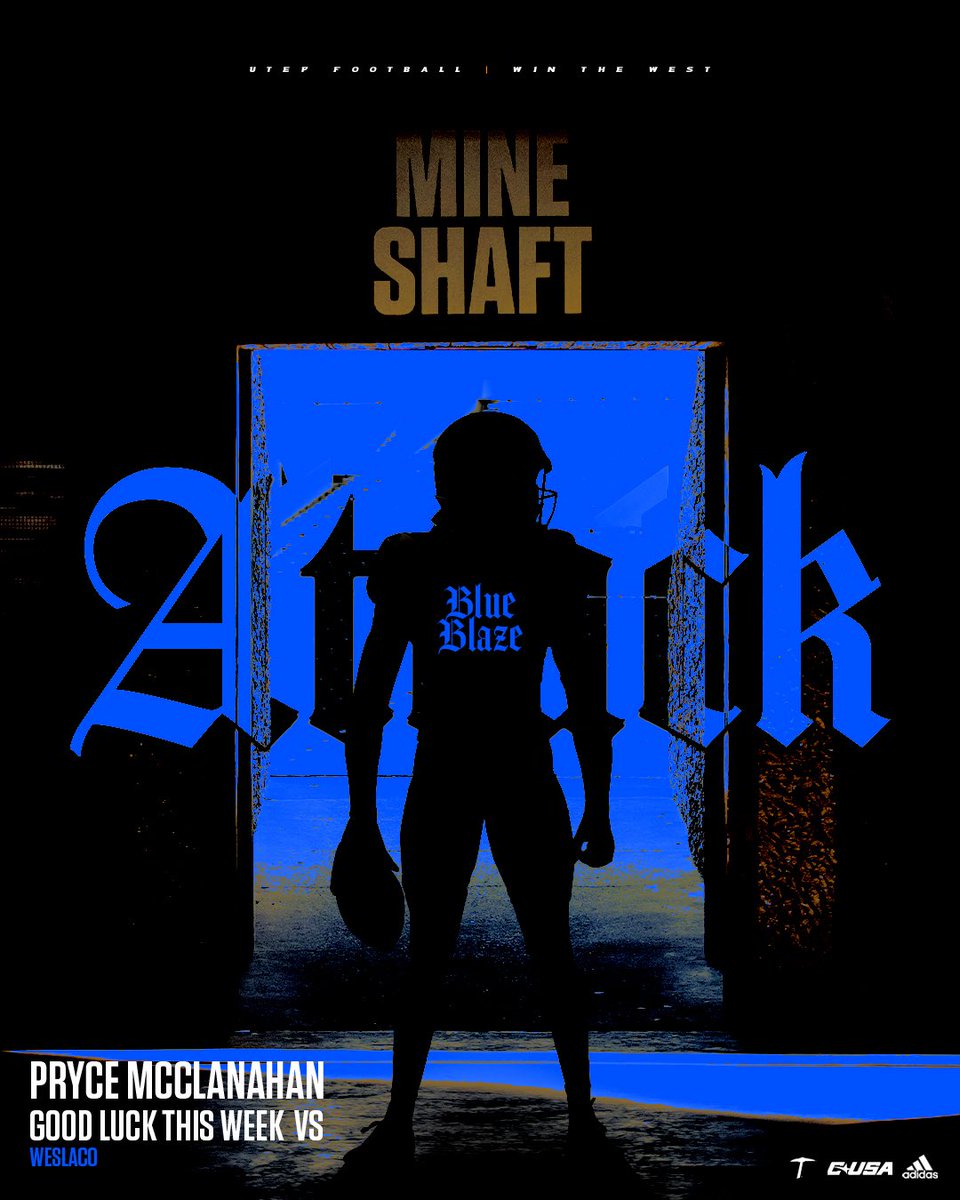 Let’s Go! Thank you <a href="/CoachSWUTEP/">Scotty Walden</a> <a href="/UTEPFB/">UTEP Football</a> <a href="/CoachStanchek/">Ryan Stanchek</a> <a href="/CoachWalsh62/">Connor Walsh</a>