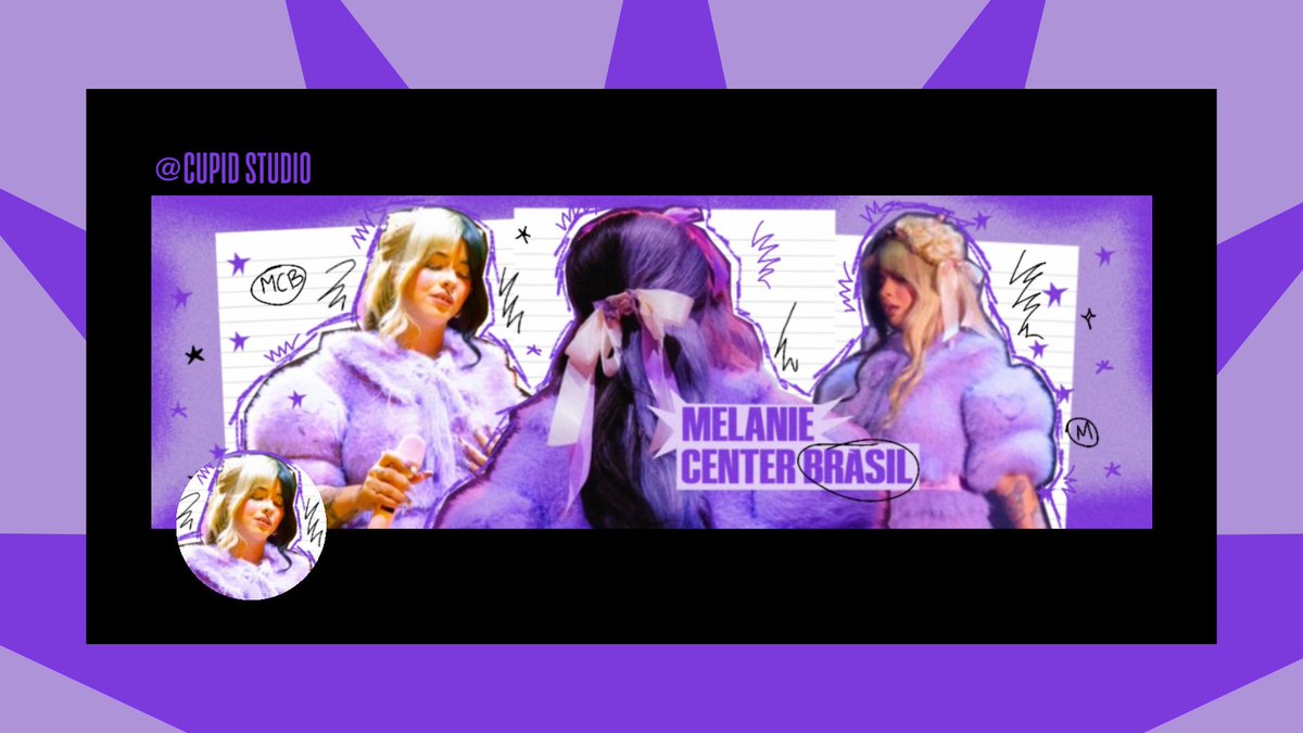 MelanieCenterBR's tweet photo. Bem-vindos ao Melanie Central Brasil! 

Sua nova central de informações dedicada à Melanie Martinez, atualizações, curiosidades, conteúdo especial e tudo que envolve o universo da cantora Melanie Martinez.

Aproveitamos para agradecer @CUPIDSTUDI0 pelo banner e ícone incríveis.🌷 https://t.co/H6JVkKHgxl