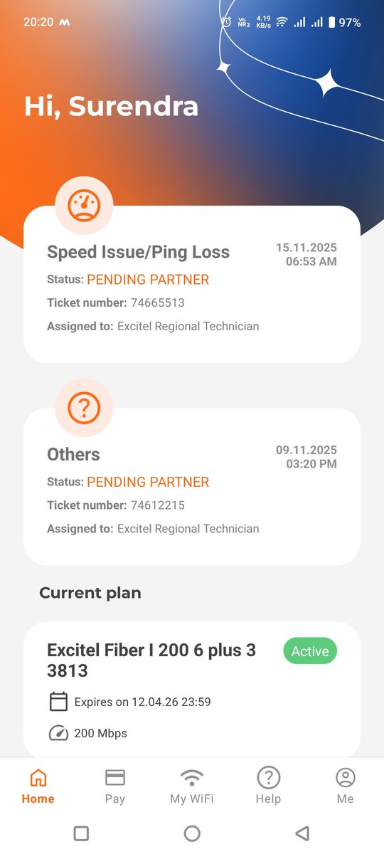 kumar_sure11674's tweet photo. @excitel_rocks more than20 days no solution https://t.co/KK0z2ONgEy