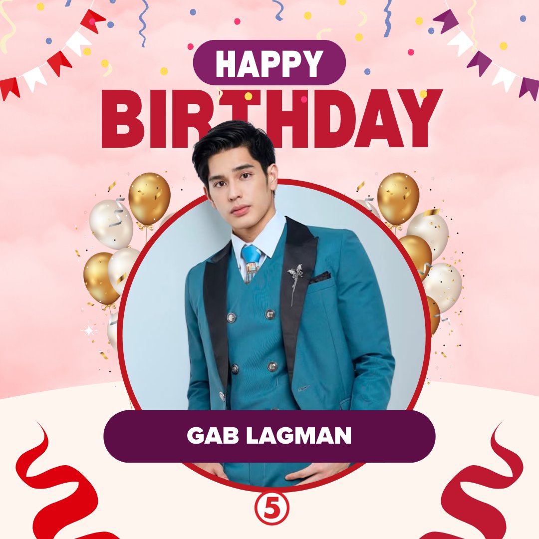 TV5manila's tweet photo. MALIGAYANG KAARAWAN sa ating charming Kapatid who makes every woman squeal in his presence— GAB LAGMAN! 😍

📷: IG | @gablagman https://t.co/FBZhiaUTTG