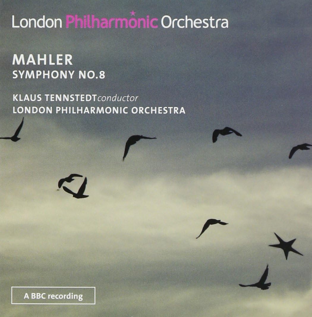 𝑇e𝑛n𝑠t𝑒d𝑡 / Mahler Sym.8, #NowPlaying.   Tennstedtの1991年のBBCライヴ。オーケストラはLPO。この壮大な交響曲を流石の統率力でぐいぐい引っ張っていくのは実に爽快！歌手陣で有名なのはVaradyぐらいだが他の歌手も立派な出来栄えで、合唱も豪奢な響き。実況録音ではあるが目立った瑕疵もなし