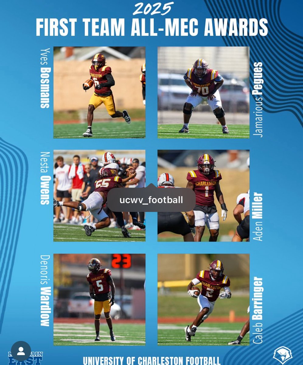 Thankful to receive First Team All Conference as a true freshman