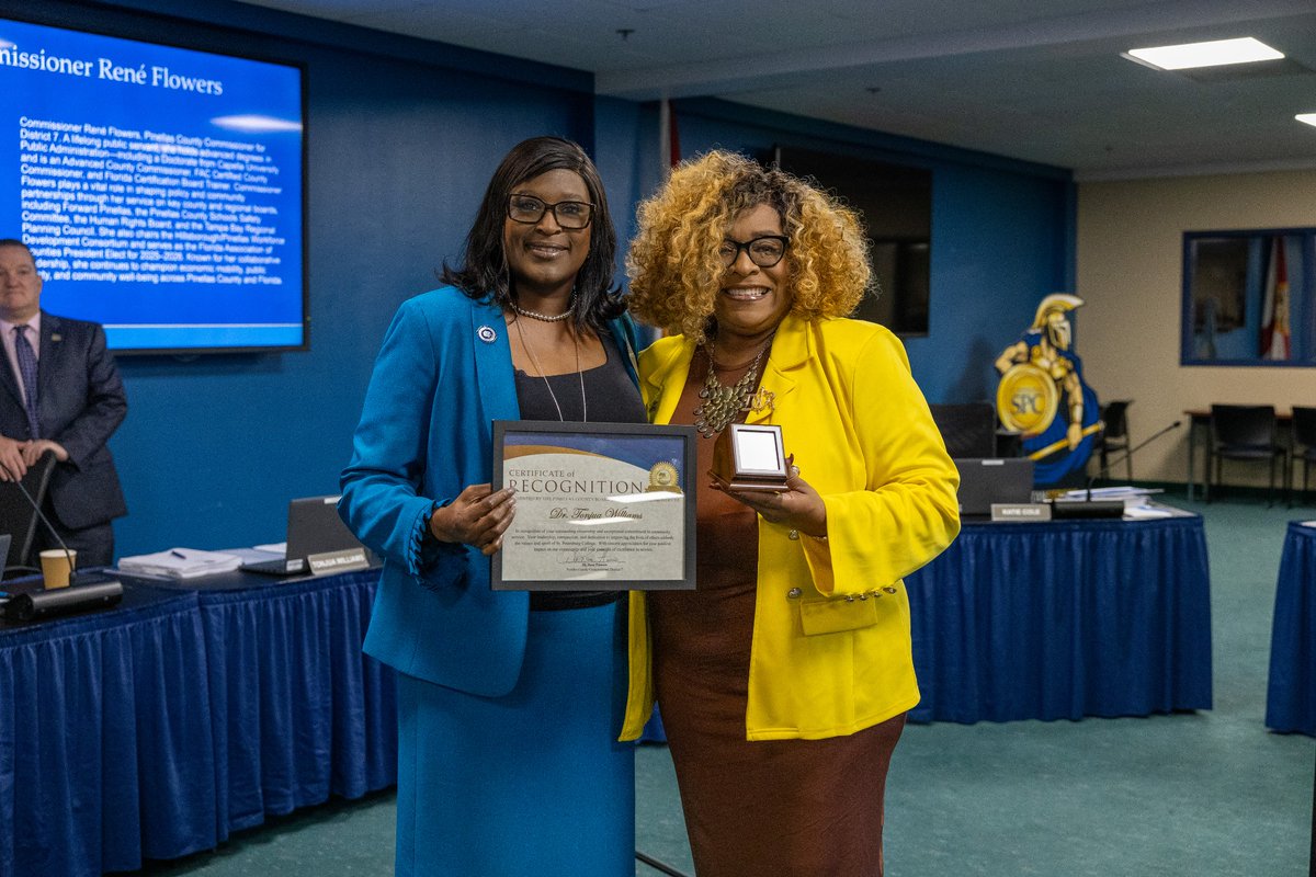 President Dr. Tonjua Williams tweet media