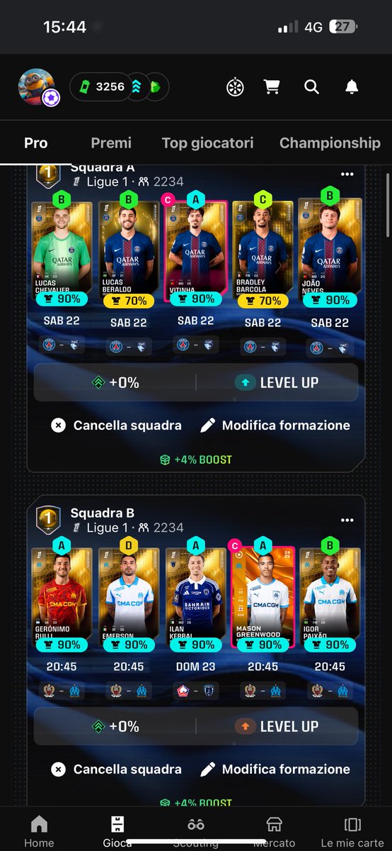 ECaidox's tweet photo. Im going fot the last streak!!
What i can change?? A lot og 50/50😩
@SorareClub_FR help meee. I can buy other players🫠 https://t.co/cepTGWuFFG