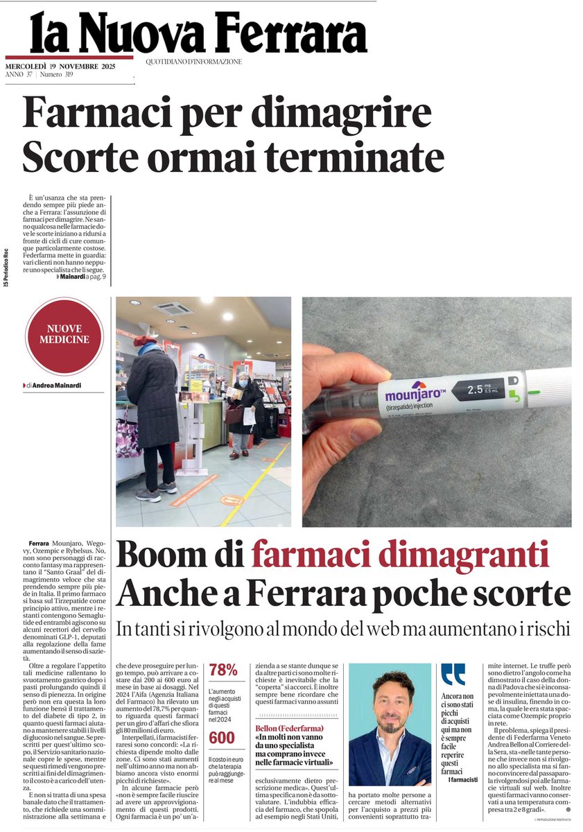 Federfarma Veneto tweet media