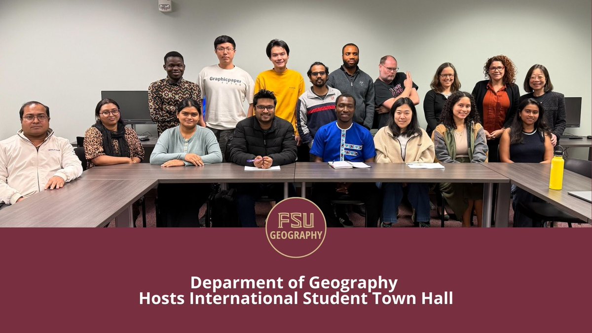 FSU Geography tweet media