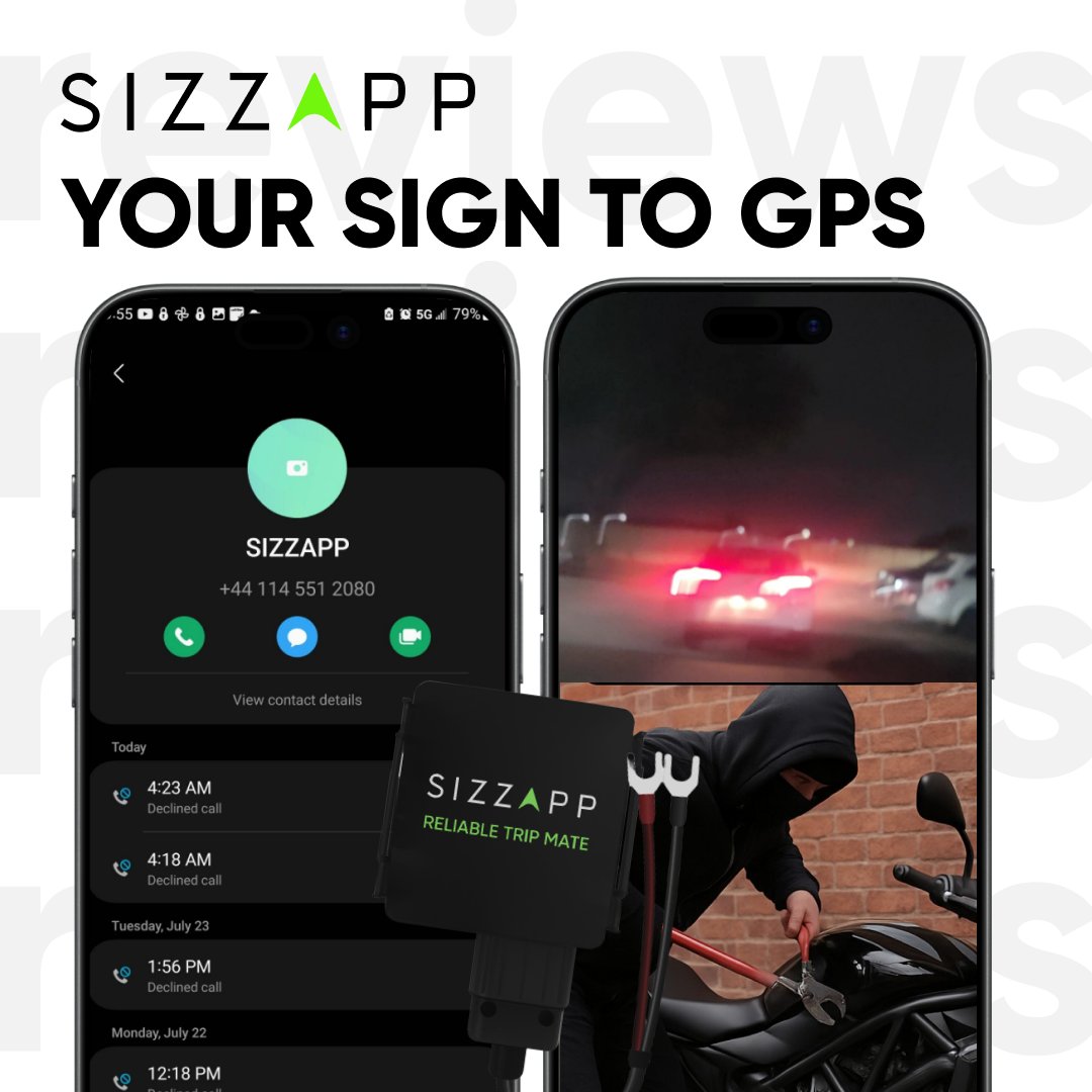 Sizzapp's tweet image. 🔥 Real Story: 4AM motorcycle theft attempt stopped!
Thanks to real-time GPS alerts, a rider chased off thieves before they got away.
One device. One alert. One saved bike. 🏍️
sizzapp.com

#MotorcycleSecurity #BikeTech #Powersports #MotorcycleCommunity #TwoWheels