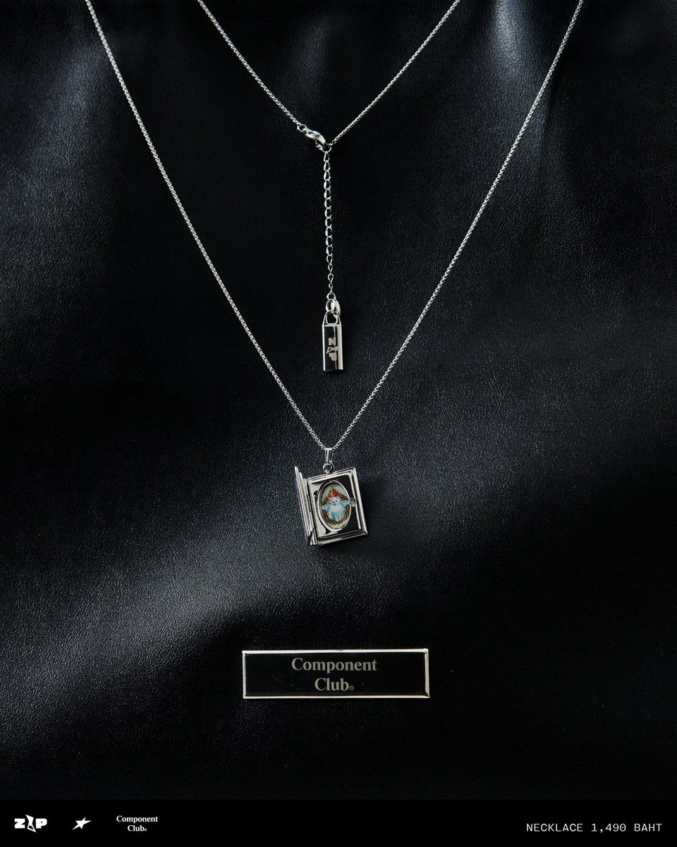 itjustzip's tweet image. Product Line From ZIP No.1 🐈‍⬛

“When Cats Were God Necklace” 
Price : 1,490 THB 

Delivery : 25.11.25 Onwards
( เฉพาะช่องทาง Online ) 

#ZIPxComponentClub
#ZIPOfficialStore
#ComponentClub
#ComponentFW25