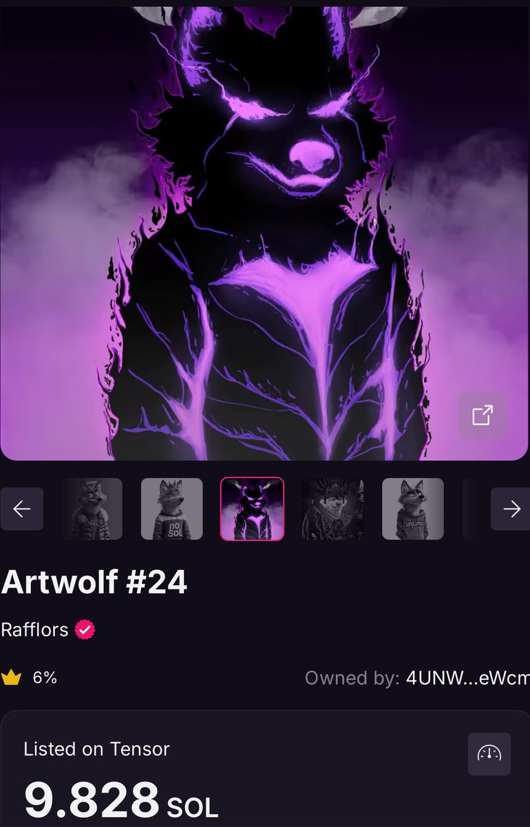 GM #RAFFLORS

Who wants my PFP?

<a href="/rafffle_dao/">RaFFle DAO</a> ArtWolf #24