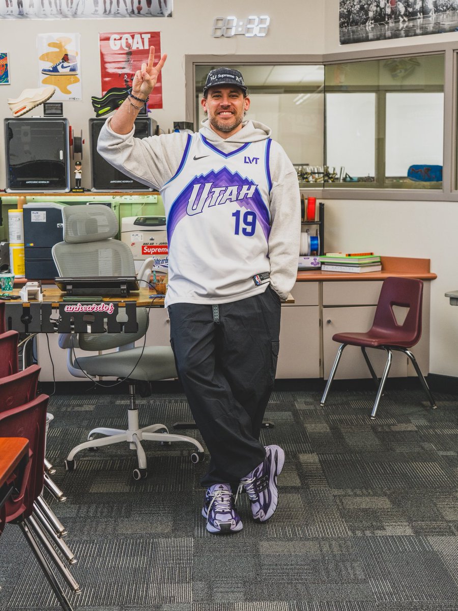 Classroom Sneakers | Day 63
Purple Dyes Adidas Jellyfish