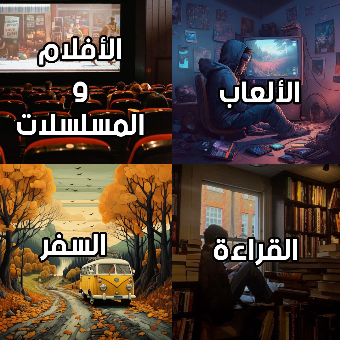 TheOldestHunter's tweet photo. ايش هي هوايتك المفضلة؟ مو شرط من الصورة https://t.co/sGXHw3D75W