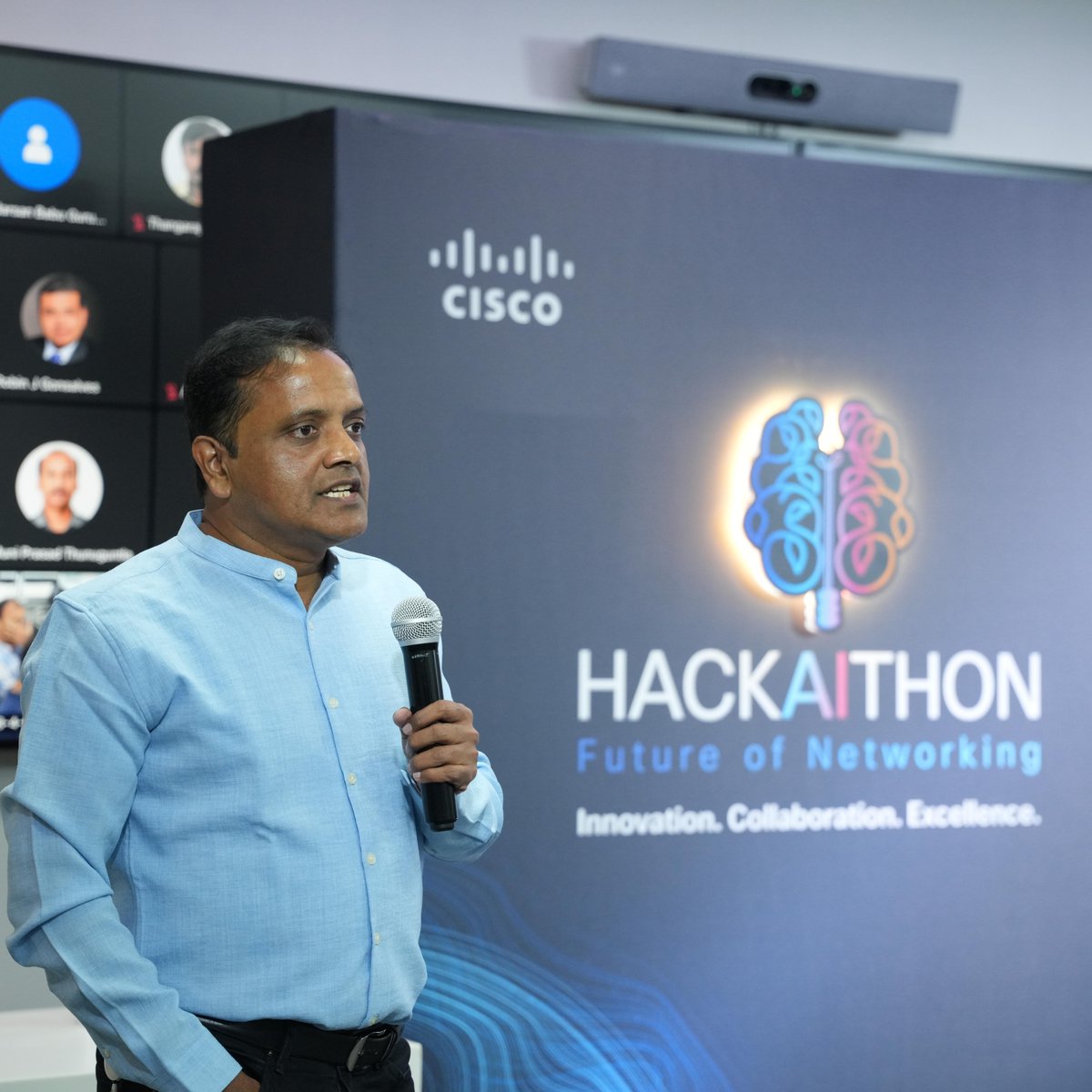 Cisco's tweet image. From #AI productivity and intelligent workflow automation to network-security fusion, machine learning, and next-gen NaaS ideas, this year&apos;s global Cisco &quot;HackAIthon&quot; empowered teams to drive meaningful impact on the future of secure, intelligent networking. 👇

#hackathon