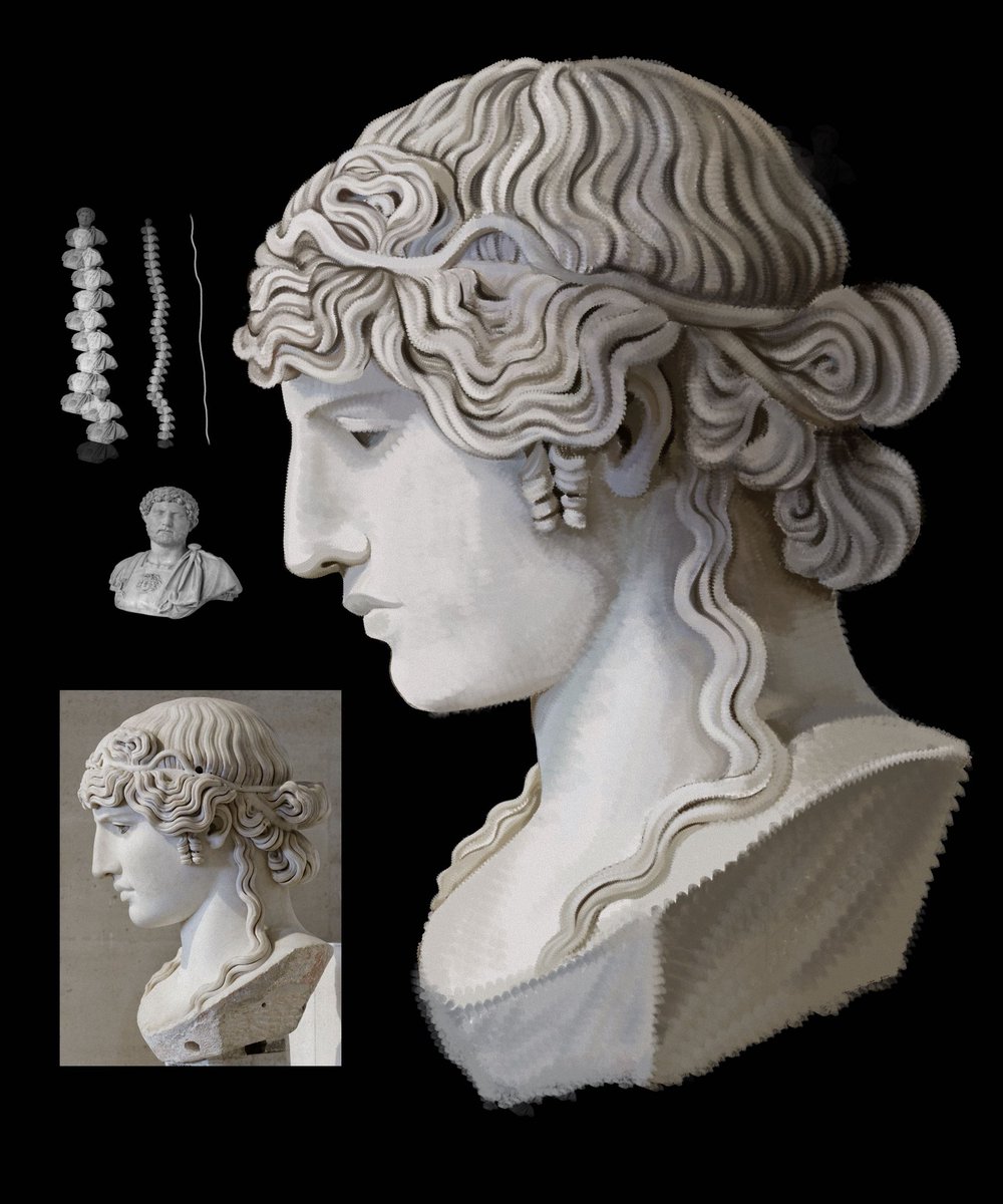 kyleesarthell's tweet image. Something Something the memory of Antinous is made entirely of Hadrian&apos;s grief