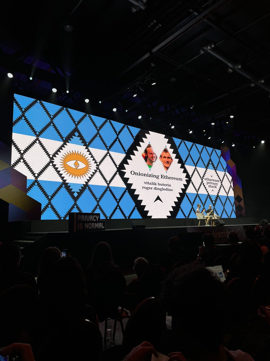 Cypherpunkfish1's tweet image. Onionizing Ethereum 🧅💻⛓️🌐✨

Onion Tor cloaks your steps, Ethereum seeds decentralized innovation, and in the Infinite Garden, plug-and-play wallets bloom a seamless, anonymous ecosystem!! 

@torproject + @ethereum at @EFDevcon